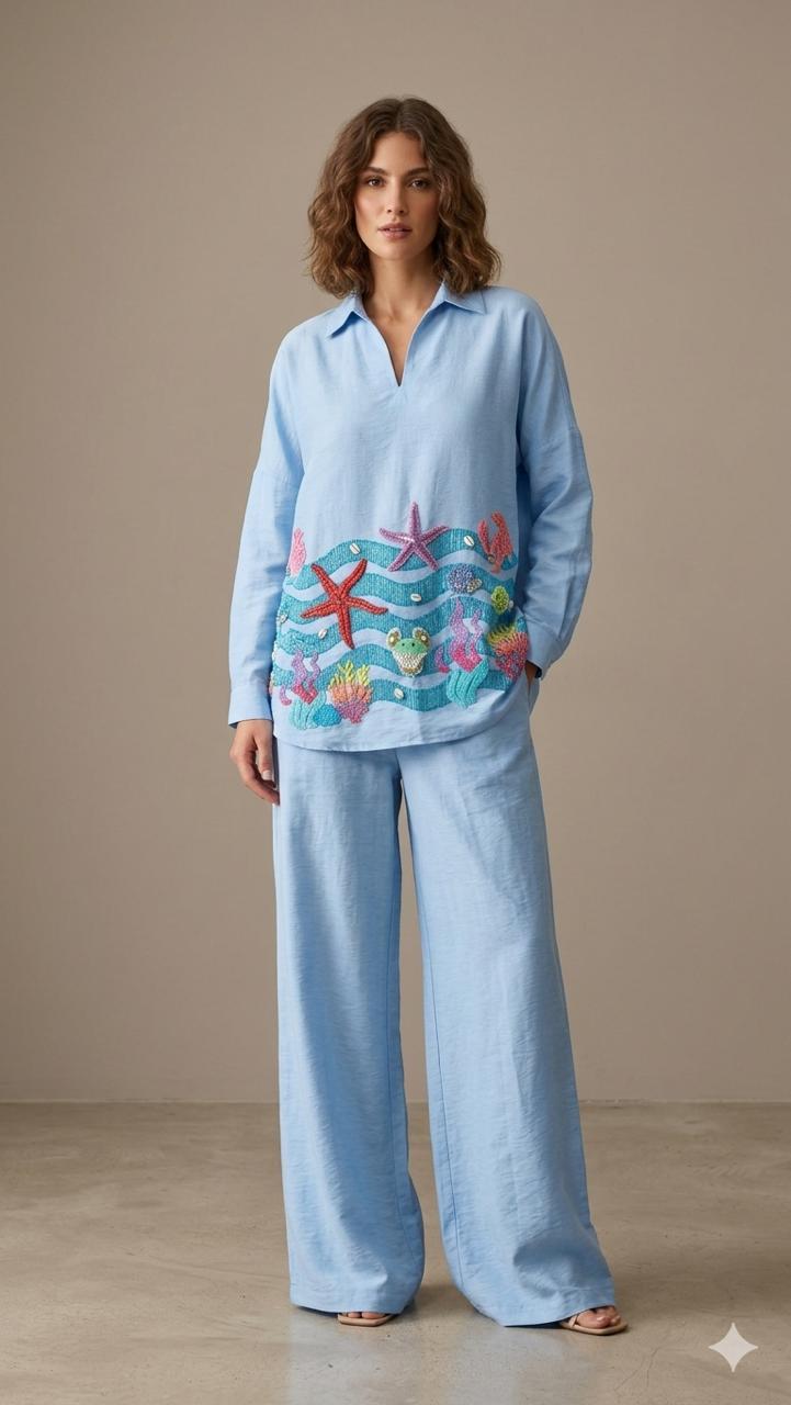 Linen Sea Creatures Set