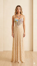 Sea creatures Corset & Lace Dress